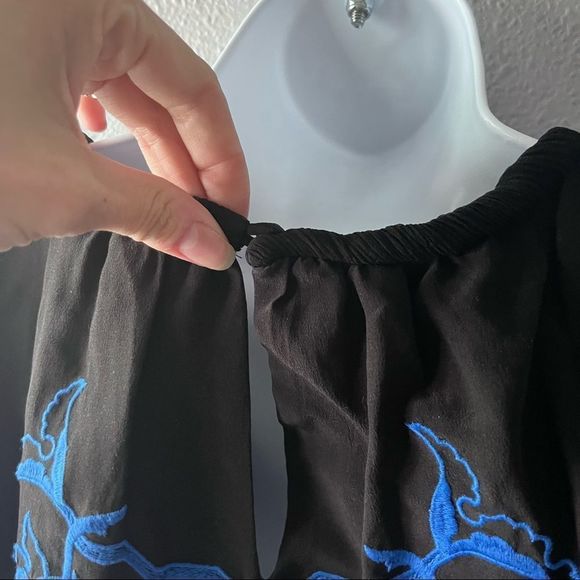 Rebecca Taylor Dress Silk Floral Embroidered - Picture 8 of 9